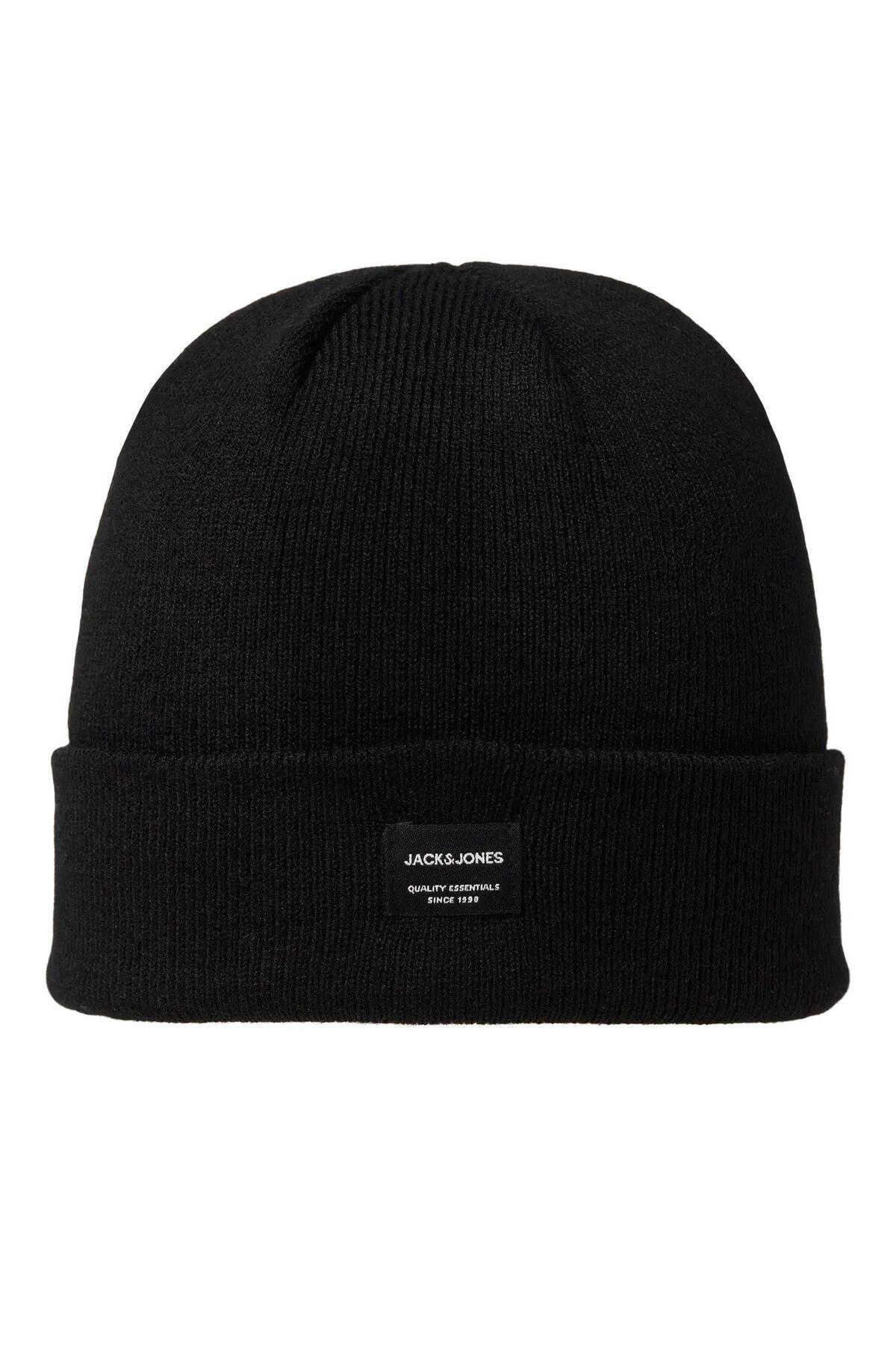 JACDNA BEANIE NOOS مشکی مشکی 12092815-BL جک اند جونز برت/کلاه بافتنی Jack & Jones