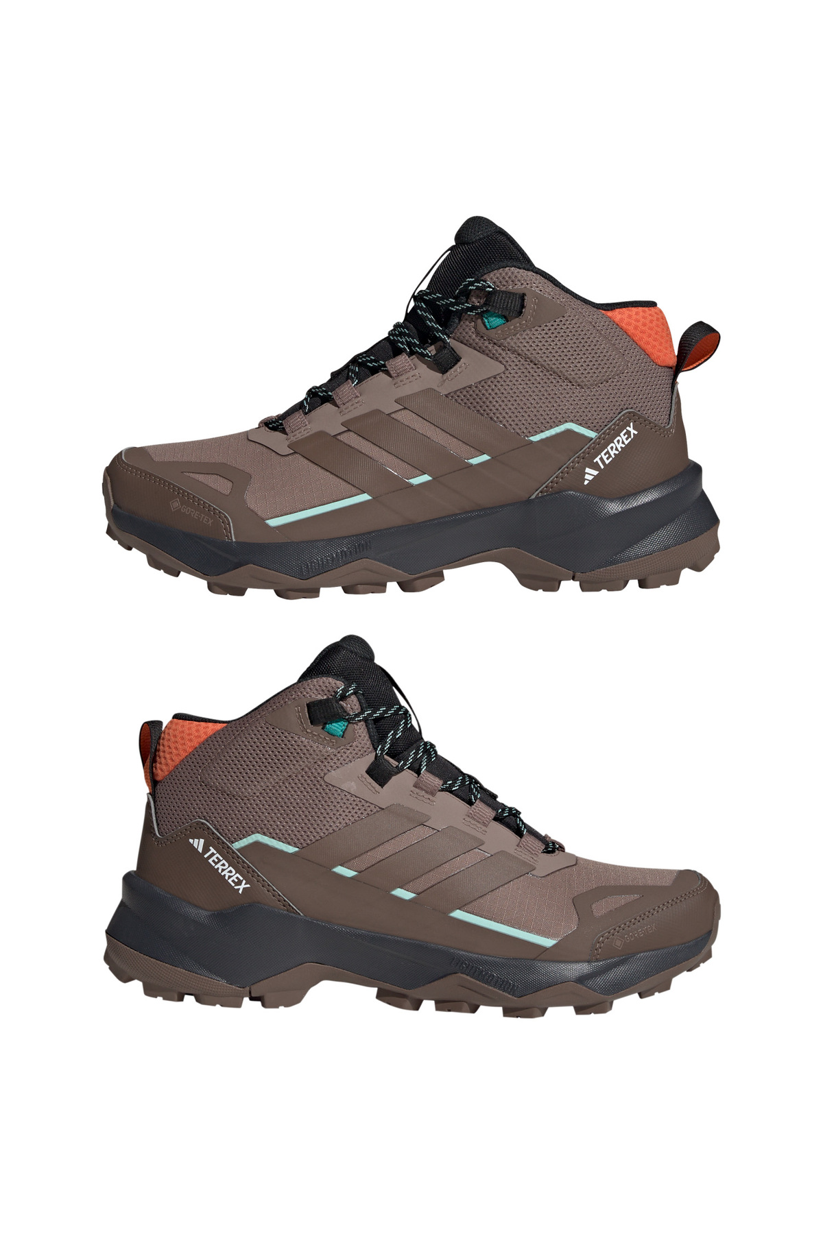 adidas Terrex Skychaser Ax5 Gore-Tex Kadın Kahverengi Yürüyüş Ayakkabısı görsel 4