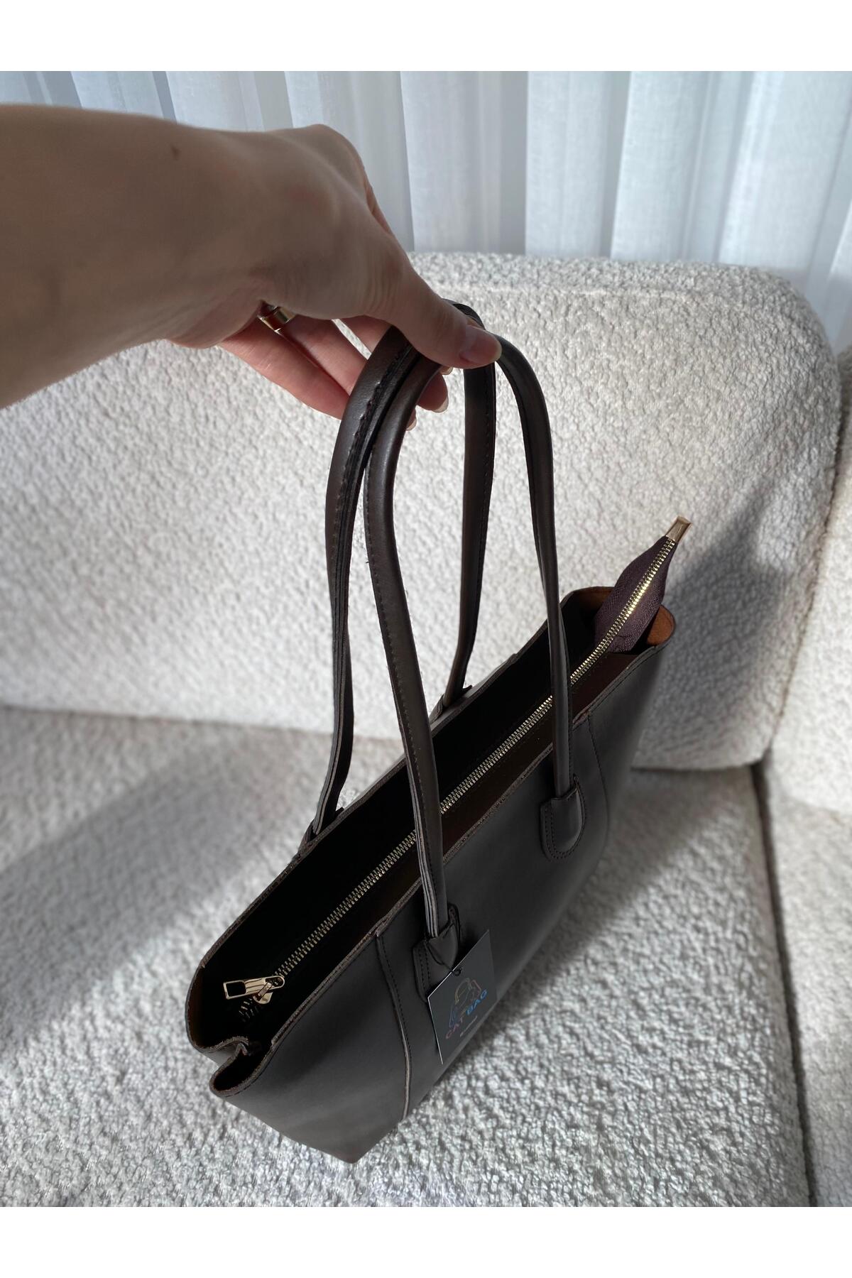 ÇANTA Cat Bag Acı Kahve Büyük görsel 2