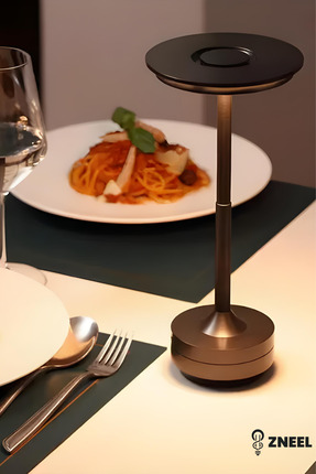 knoffer will dich nur... Premium %100 Alüminyum Şarjlı Masa Lambası – 3 Renk ...