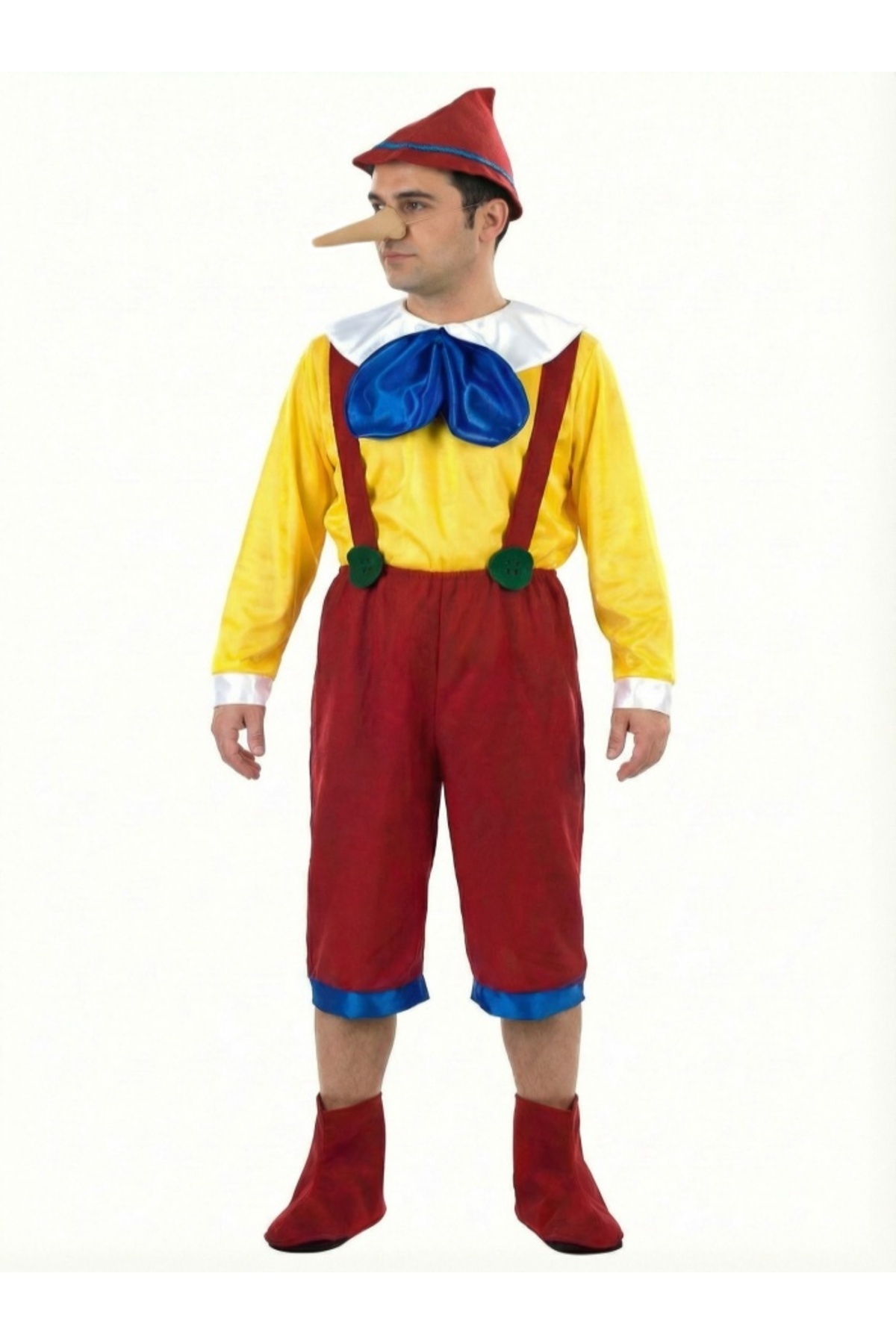 Kostüm Sarayı Pinokyo Kostümü Yetişkin