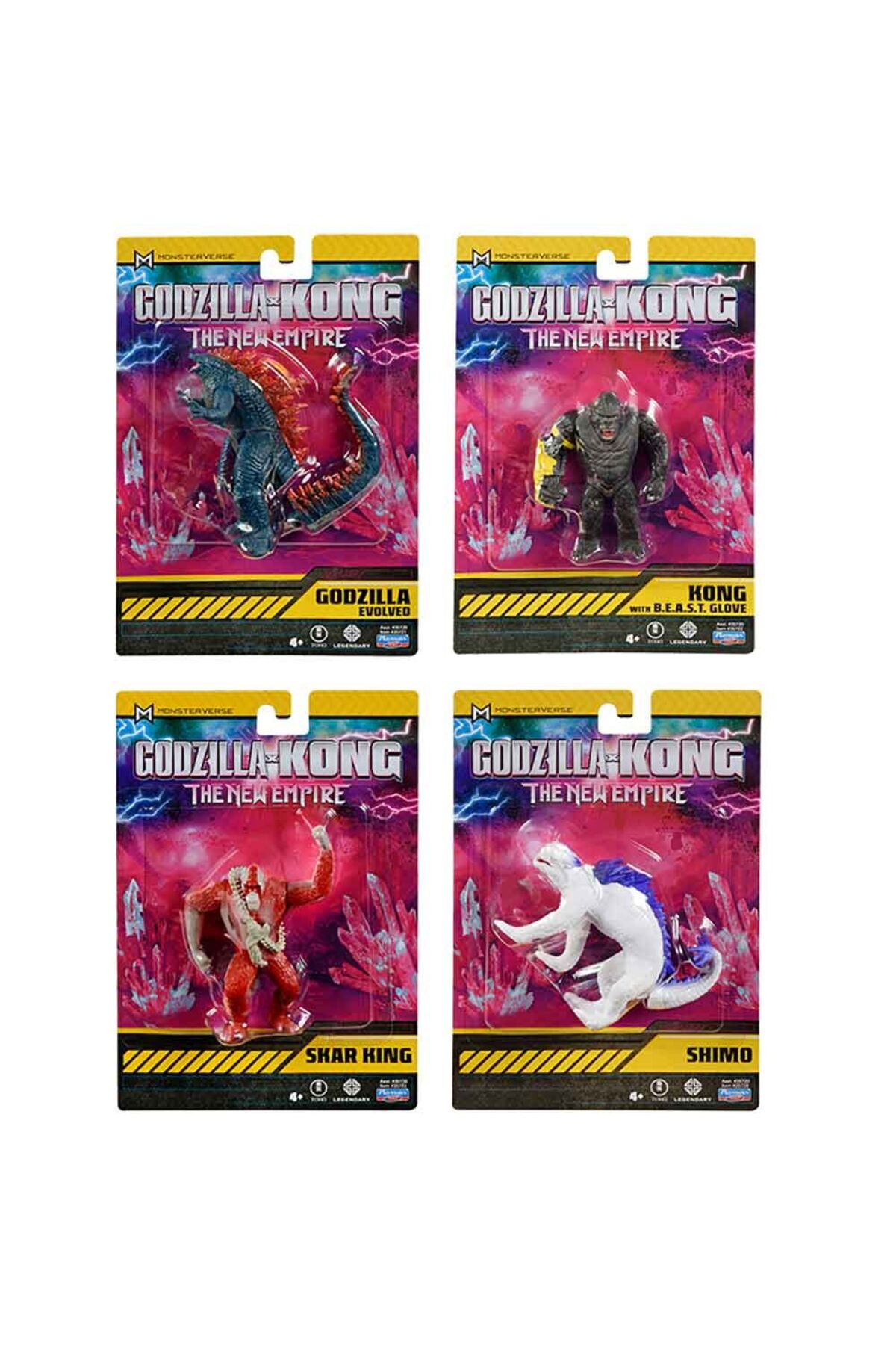 【kg,o】 ミニチュアボトル8本セット Godzilla x Kong Mini Figur 8 Cm 35720 MN301000 - Fiyatı, Yorumları
