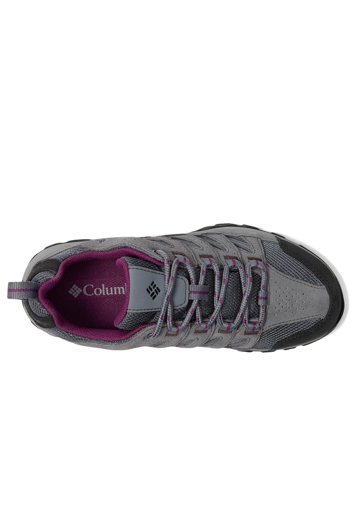 Columbia Kadın Marka Logolu Eco İç Taban Su Geçirmez Dış Yüzey Kömür Gri Sneaker görsel 2