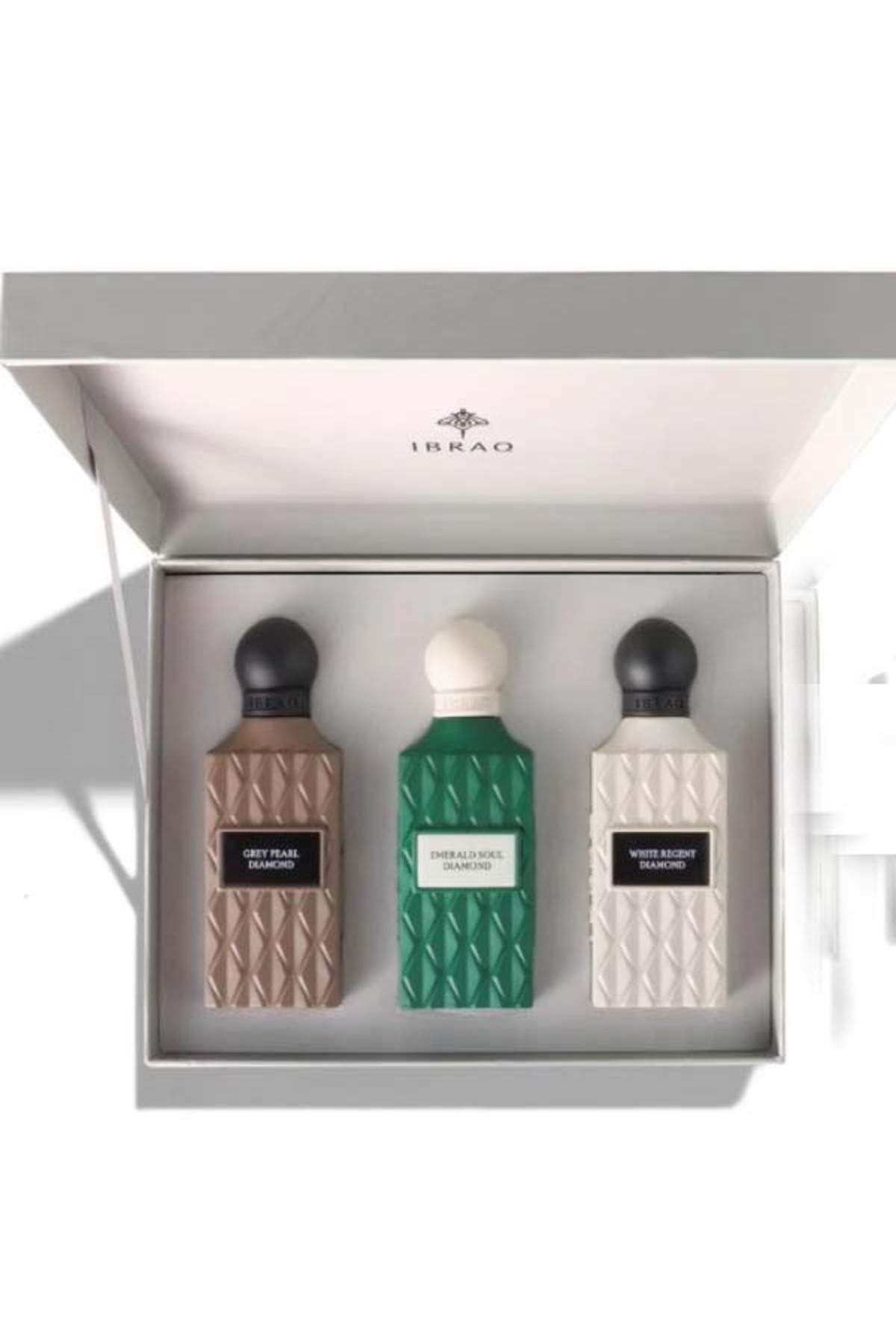 طقم عطر ابراق ابراهيم القرشي جراي ويش أناقة هادئة،...