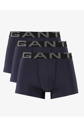 Gant Erkek Lacivert 3'lü Boxer