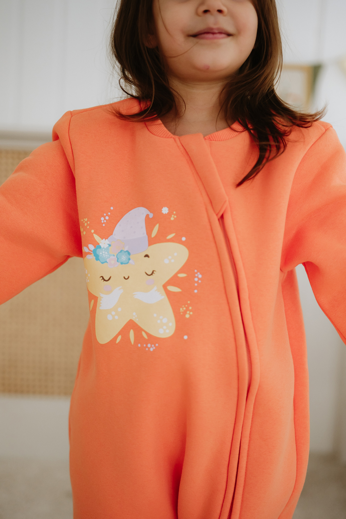 Lilabio Kız Erkek Çocuk 1.5-2 Tog Desenli Uyku Tulumu fotoğrafı 6 (önizleme)