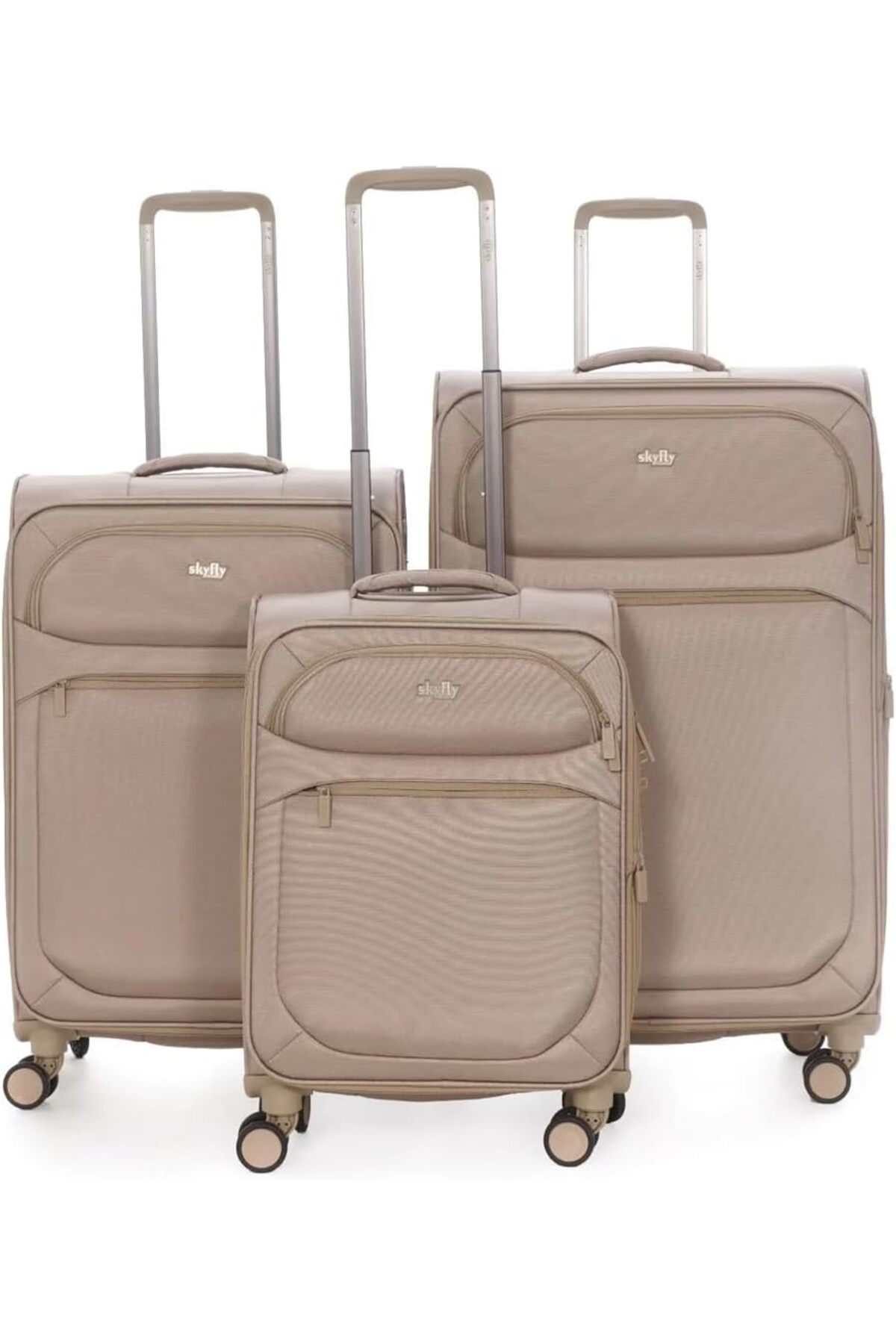 SKYFLY 3'lü kumaş valiz seti - Fiyatı, Yorumları