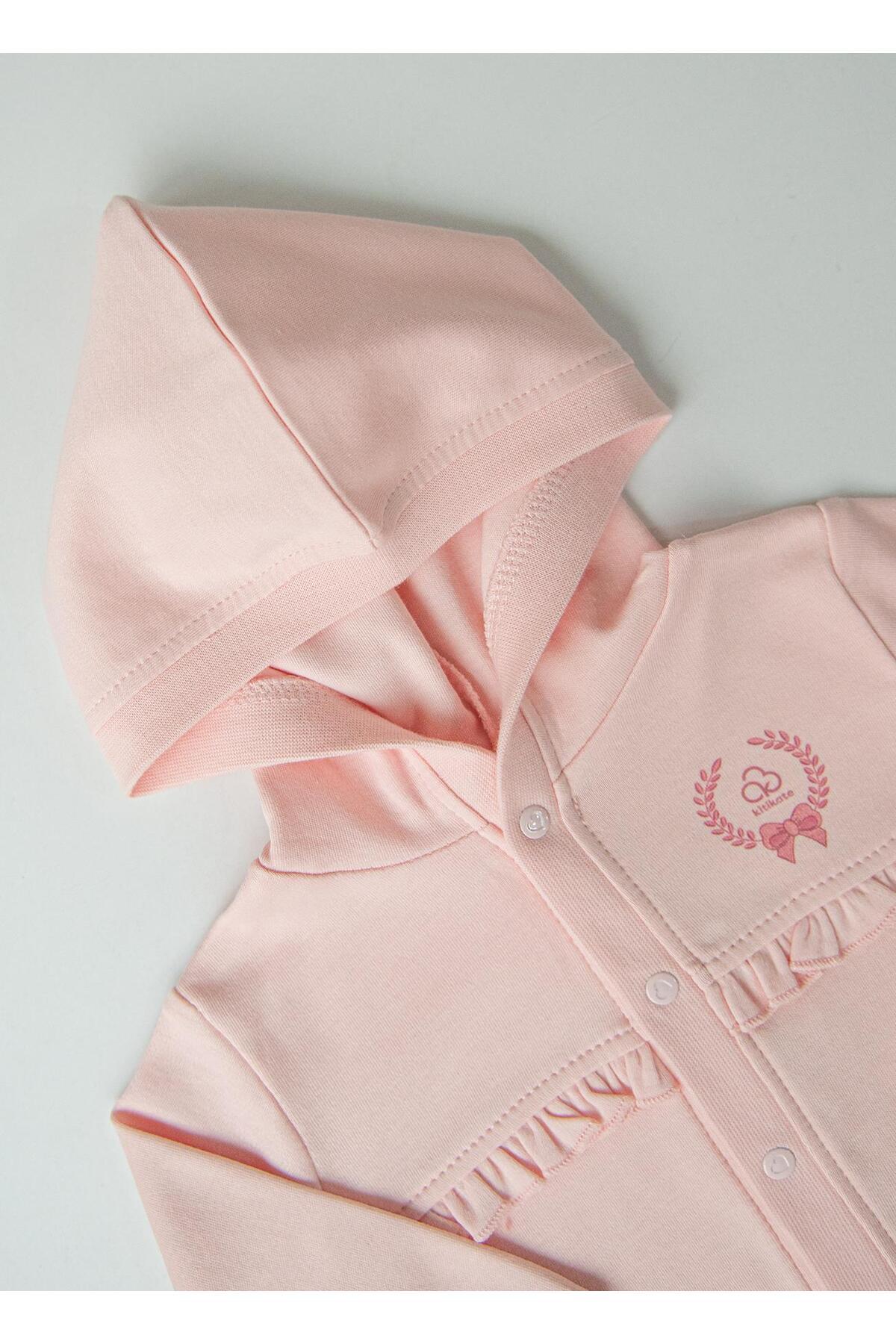 kitikate Organik New Dreams Hırka Pembe fotoğrafı 2 (önizleme)