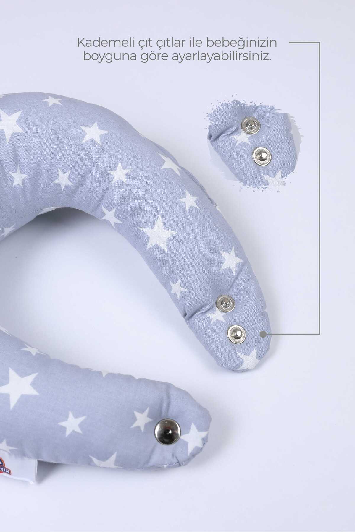 Umaybebek Pratik Bebek Beslenme, Biberon Tutucu, Emzirme Kolaylaştırıcı, Emzirme Yastığı, Yumuşak, Lastikli fotoğrafı 3 (önizleme)