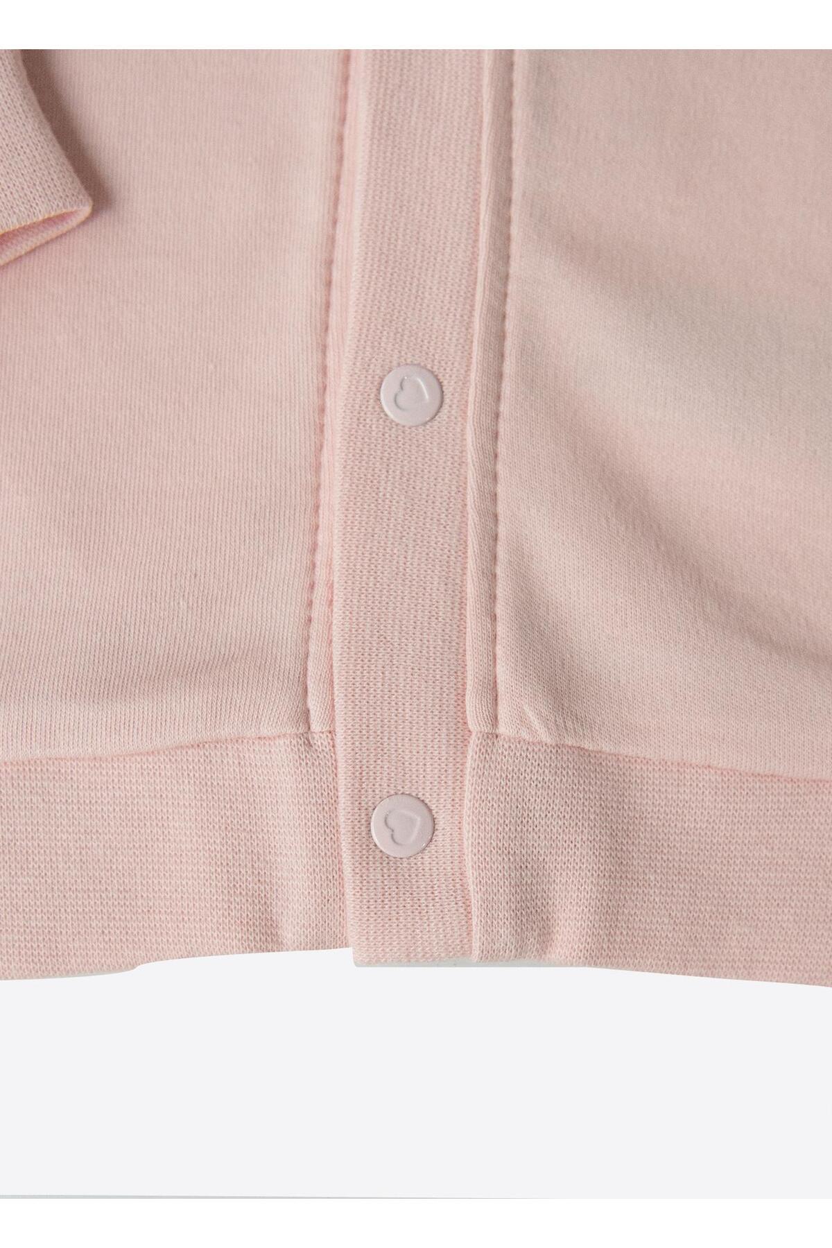 kitikate Organik New Dreams Hırka Pembe fotoğrafı 4 (önizleme)