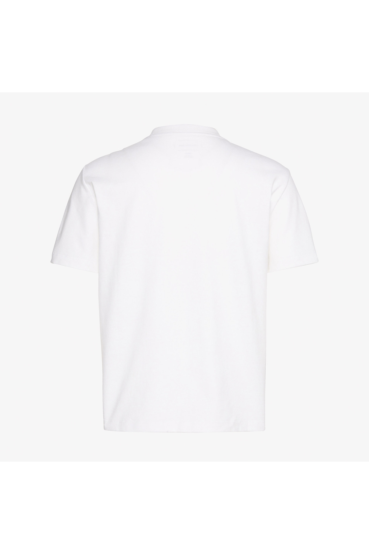 Calvin Klein Hero Classic Monologo Kadın Beyaz T-Shirt görsel 5