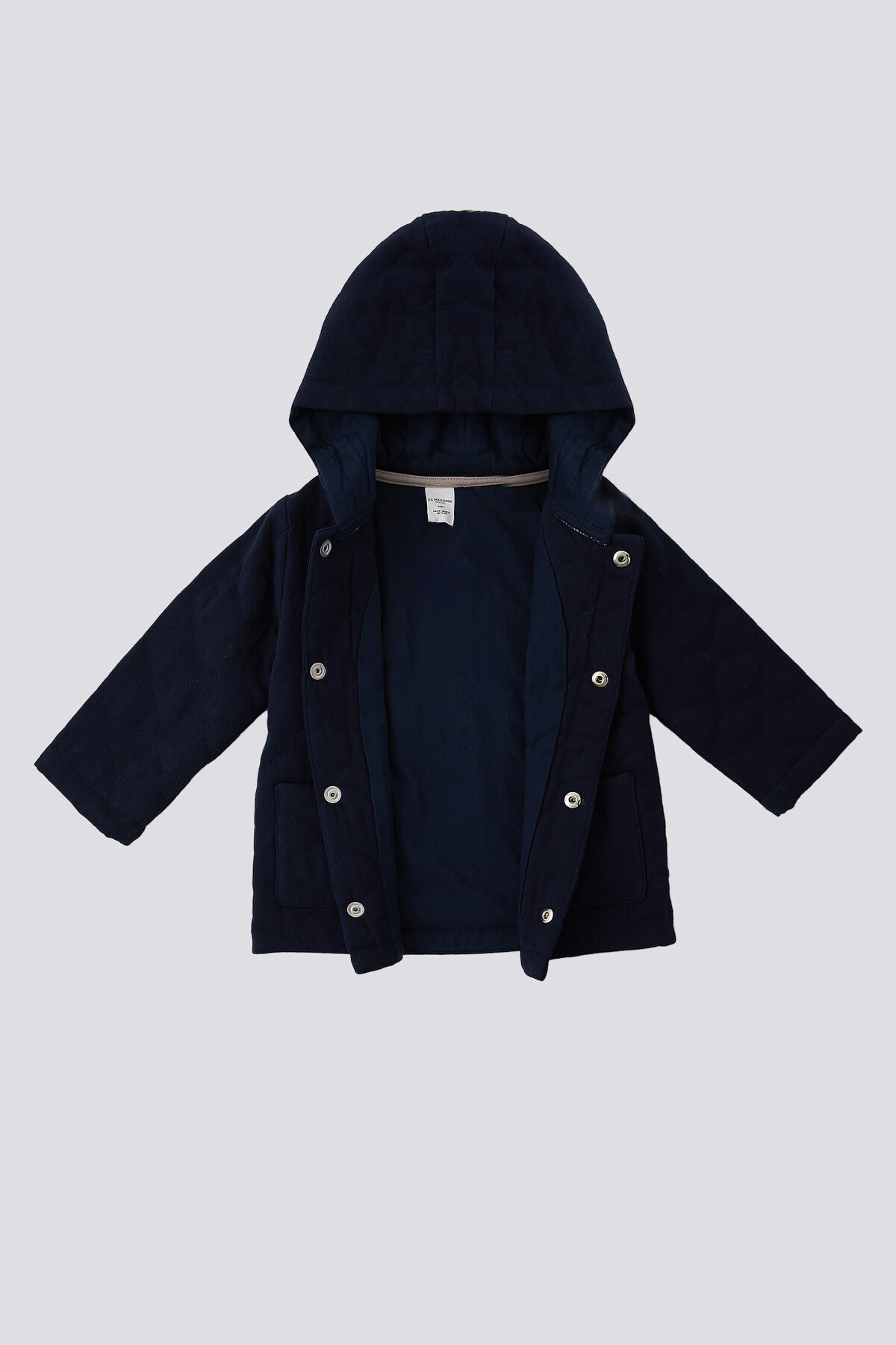 U.S. Polo Assn. U.S. Polo Assn Kız Bebek Lacivert Mont fotoğrafı 4 (önizleme)