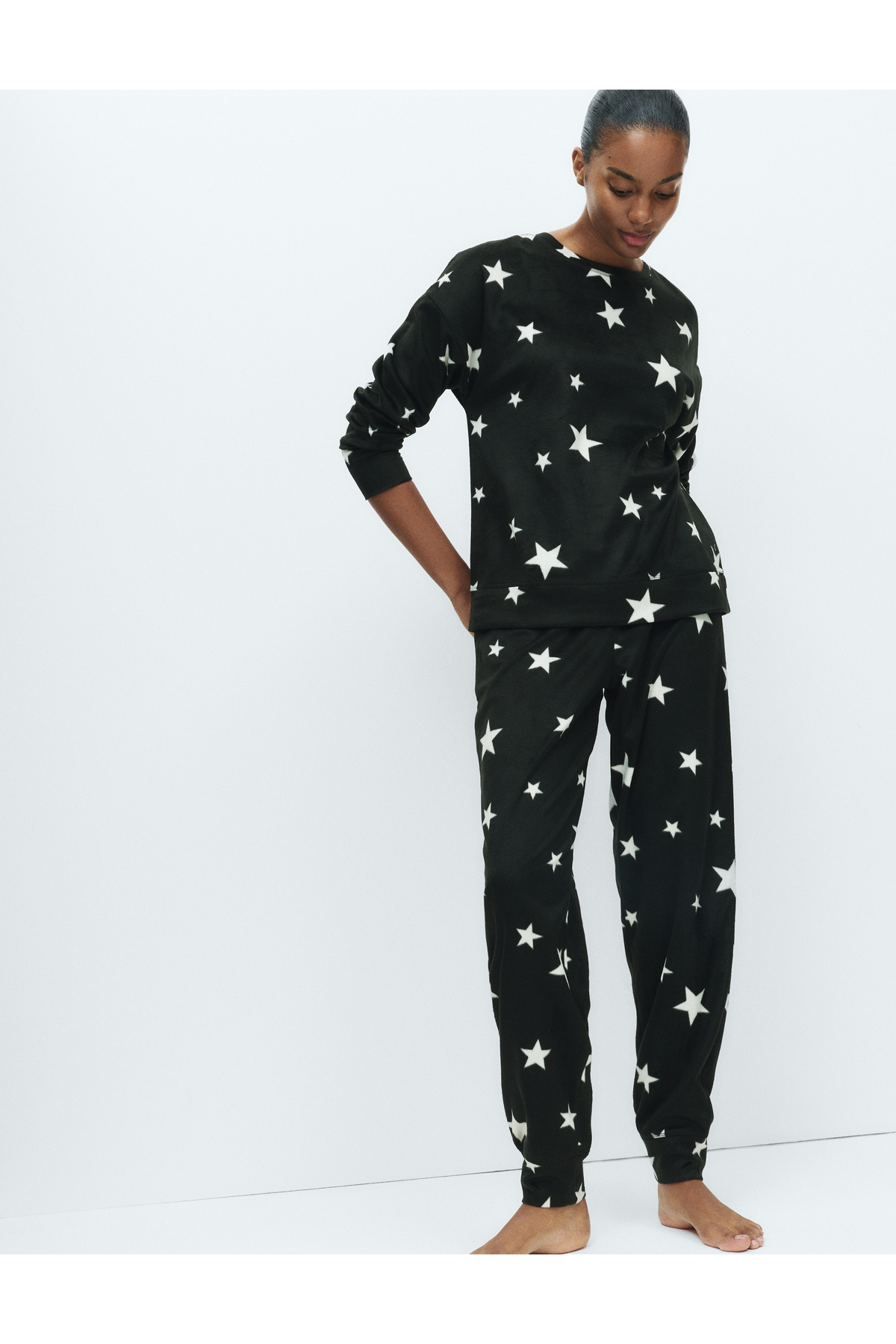 Marks & Spencer Polar Baskılı Pijama Takımı