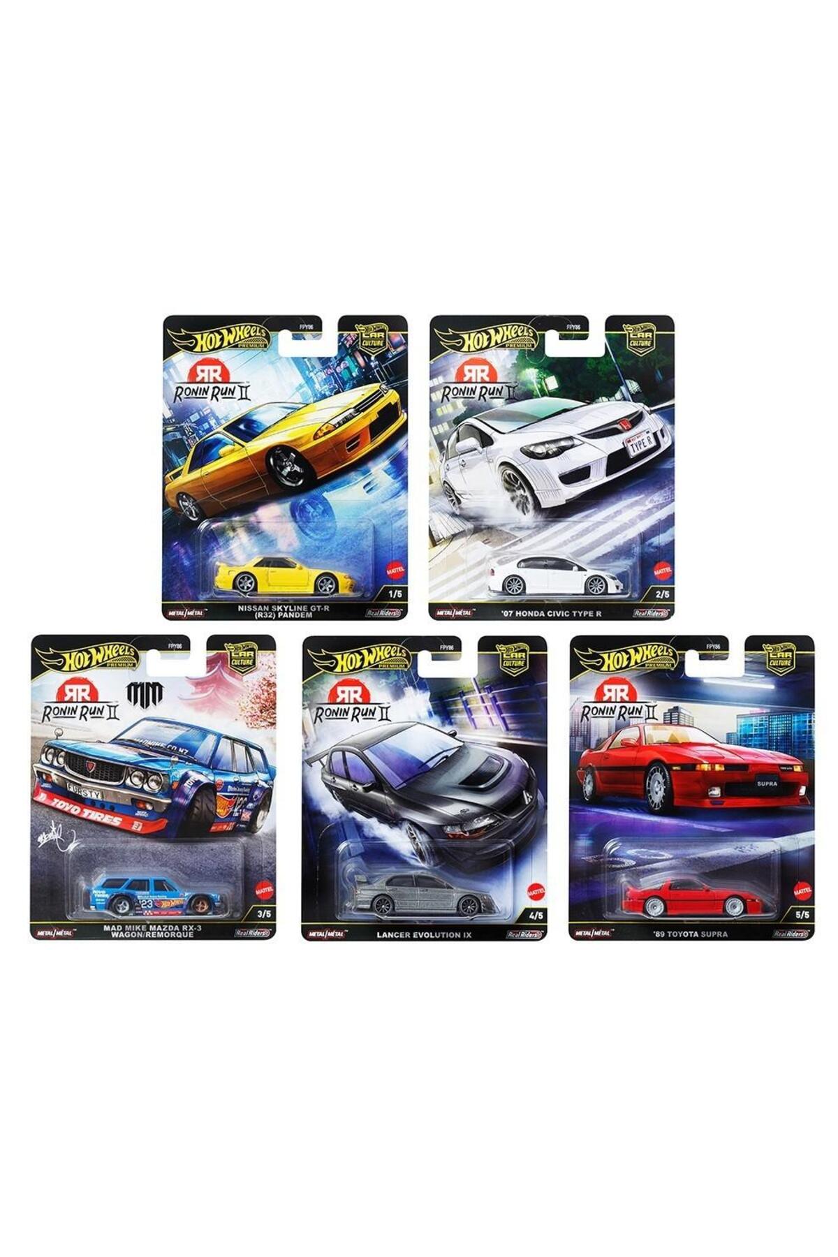 SHIN-SKI 『RUNNIN’』7インチ HOT WHEELS Premium Ronin Run II 5/5 - '89 Toyota Supra - Fiyatı
