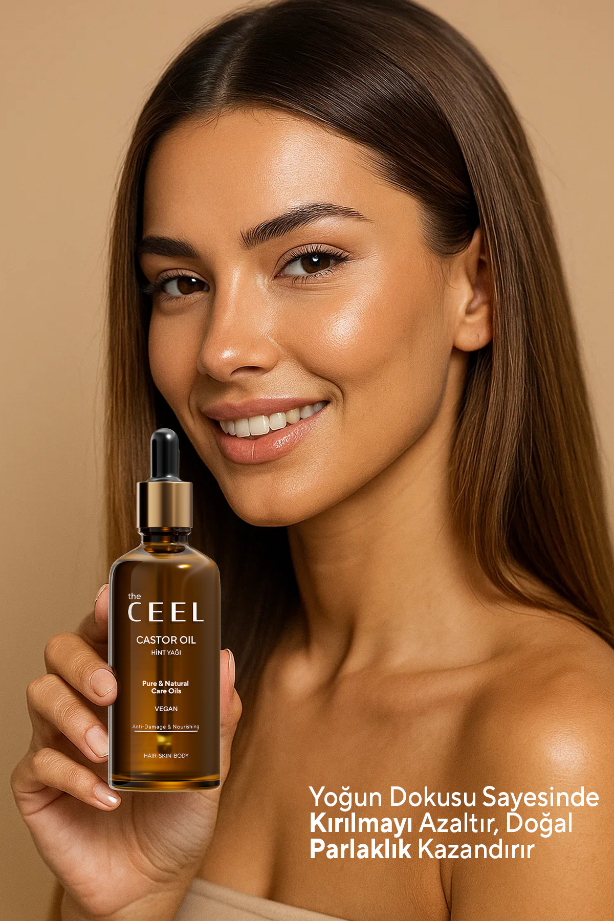 Saf Hint Yağı Castor Oil Soğuk Sıkım 50 ml — TCHY0035 — تصویر 5 از 6