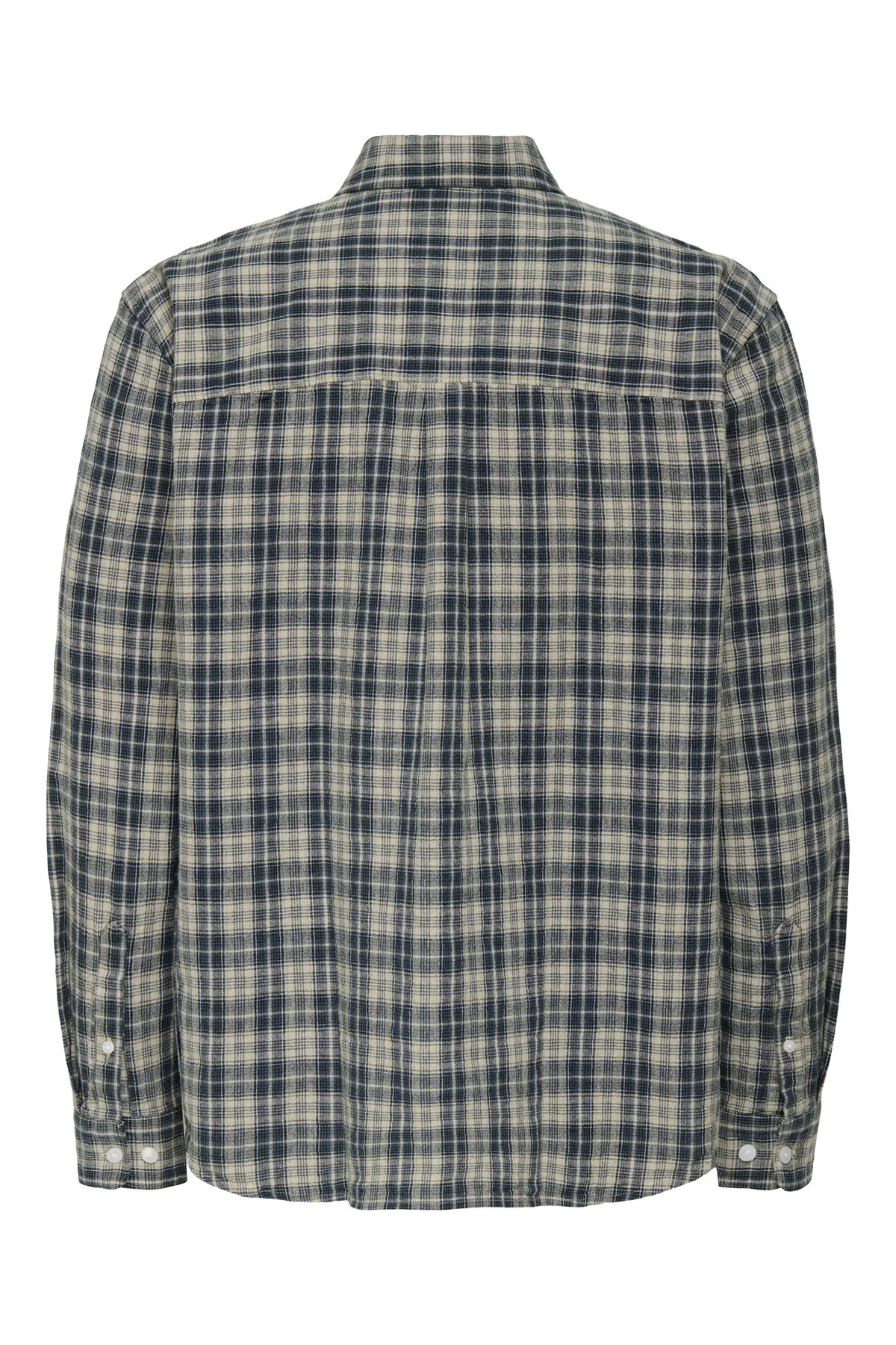 پیراهن مردانه شطرنجی آستین بلند | جک اند جونز Jack & Jones 22035324 - تصویر 2