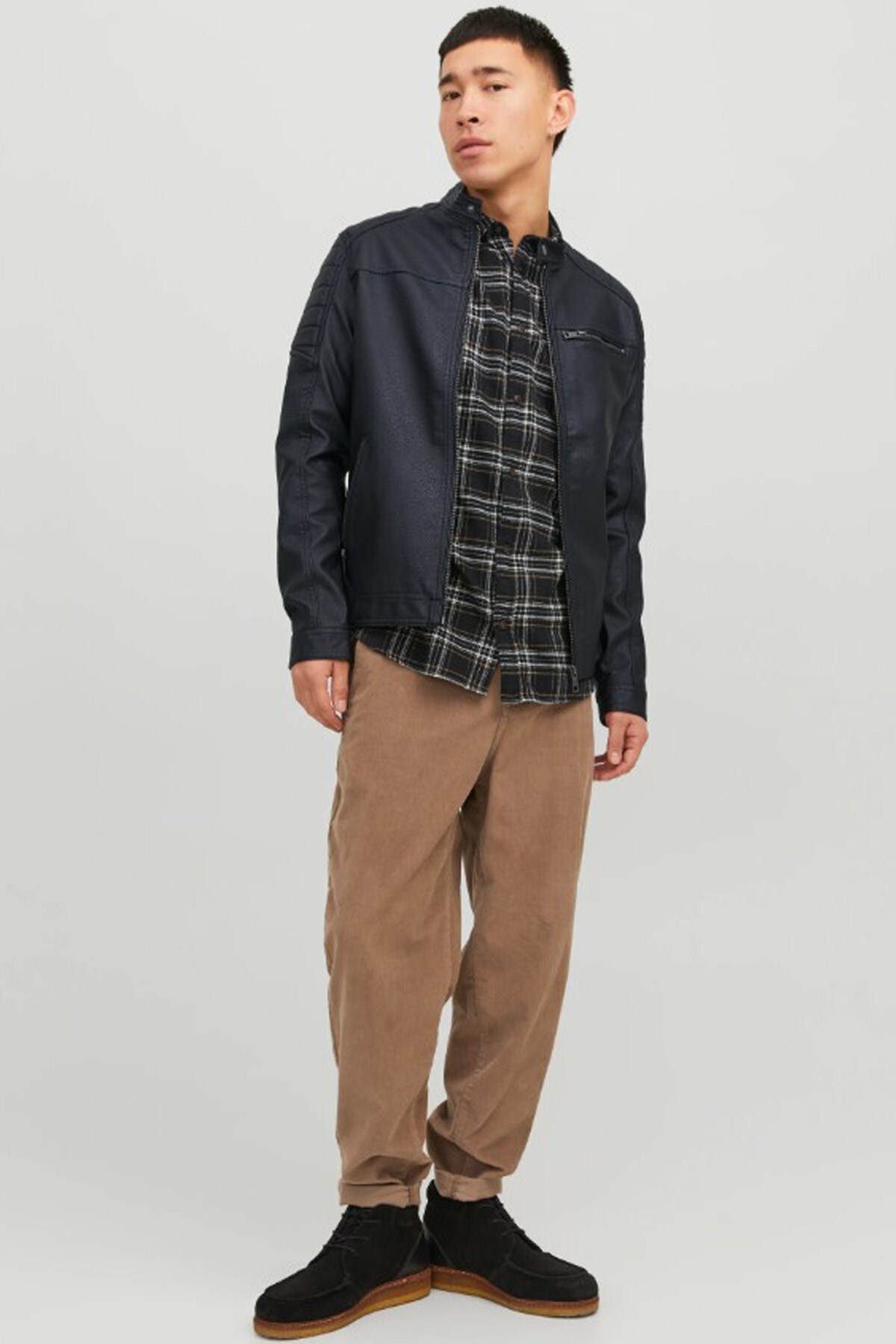 ژاکت اسپورت مردانه میکس آستین بلند | جک اند جونز Jack & Jones TYC8E24D8BEC29613B0044200 - تصویر 2