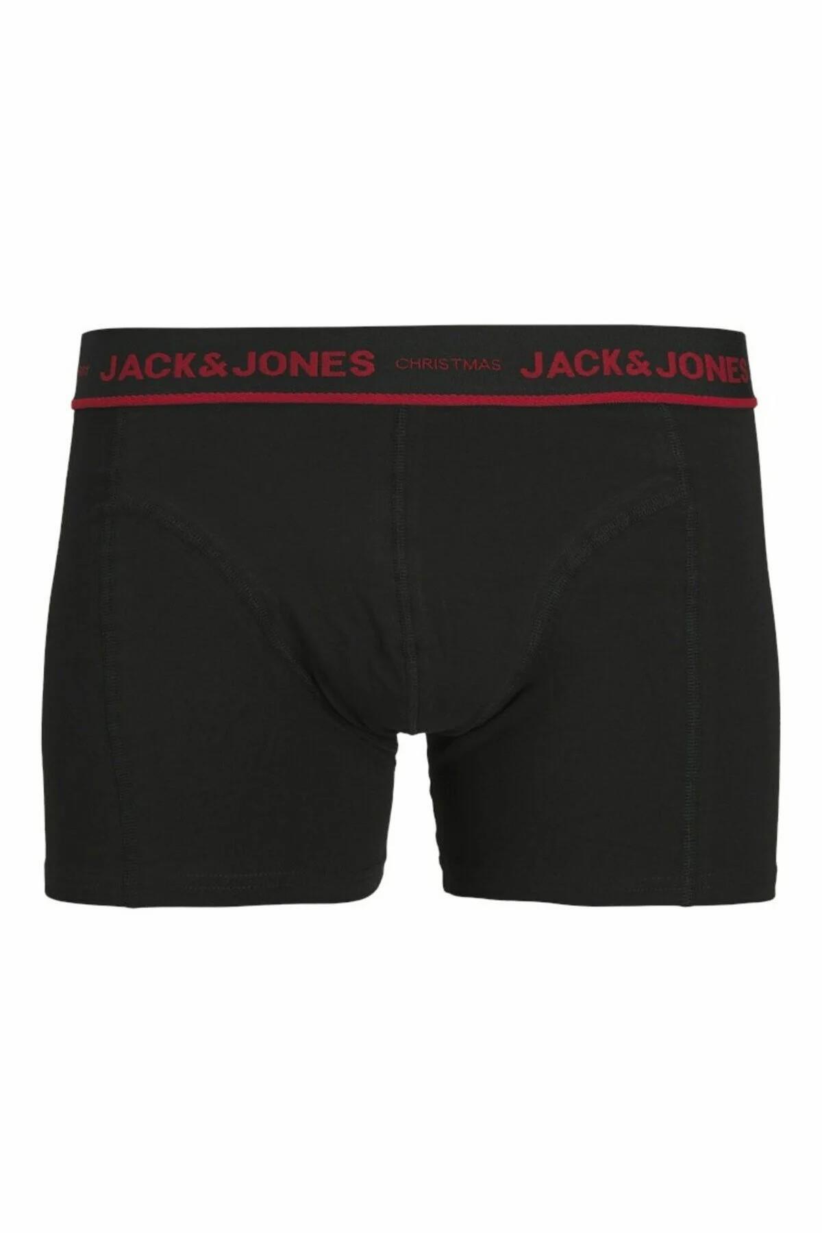 باکسر مردانه طرح دار فاق نرمال | جک اند جونز Jack & Jones 12285149 - تصویر 4