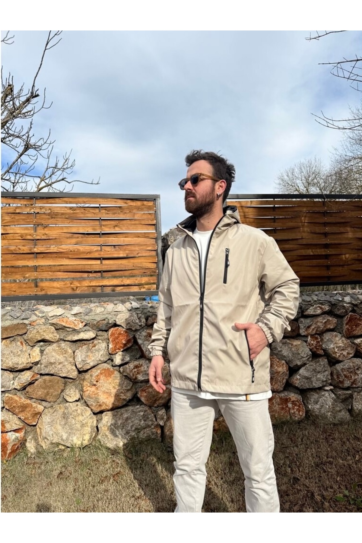 Vizon Cep Detaylı Rüzgarlık — اکرو 07382929S