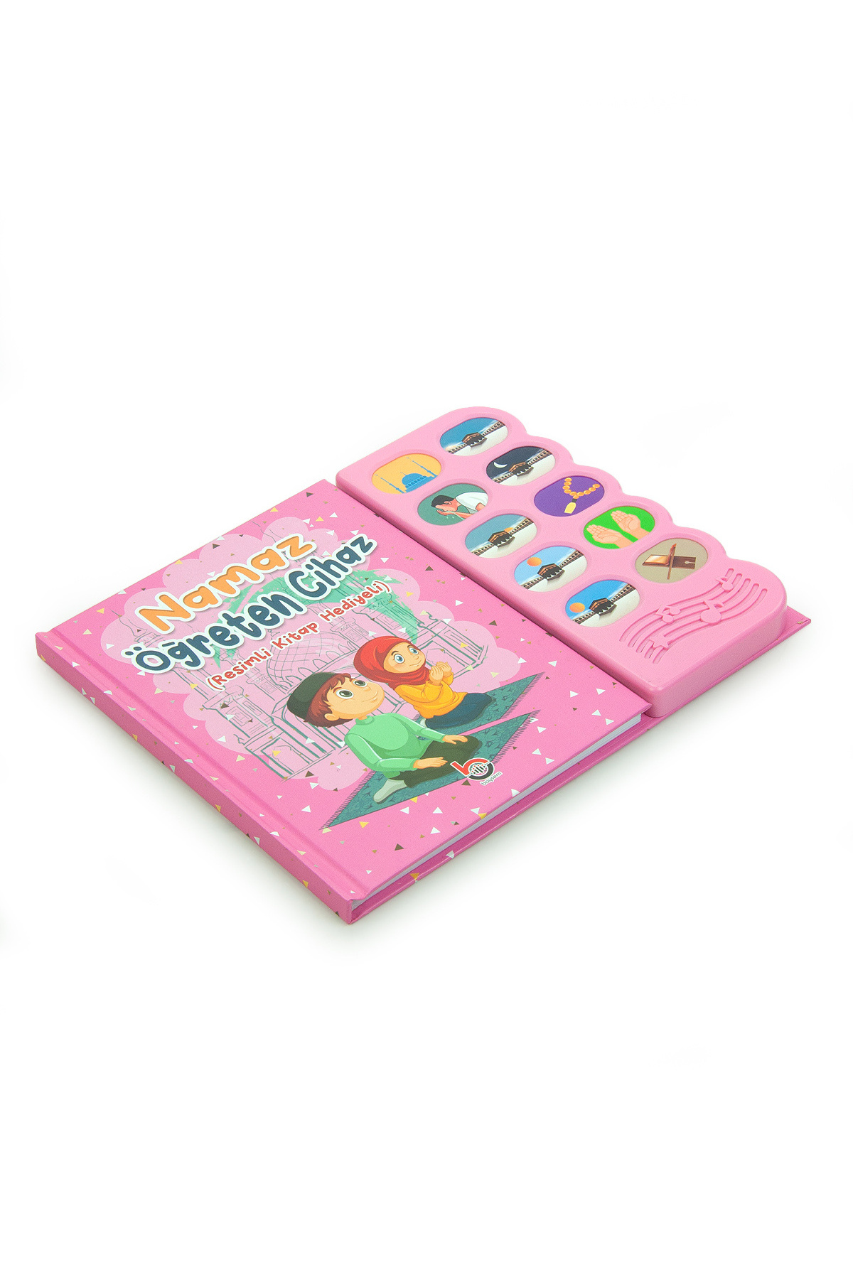 ihvan online Namaz Öğreten Sesli Cihazlı Kitap Tesbihli Kızımın Çocuk Seccadesi Seti fotoğrafı 2 (önizleme)