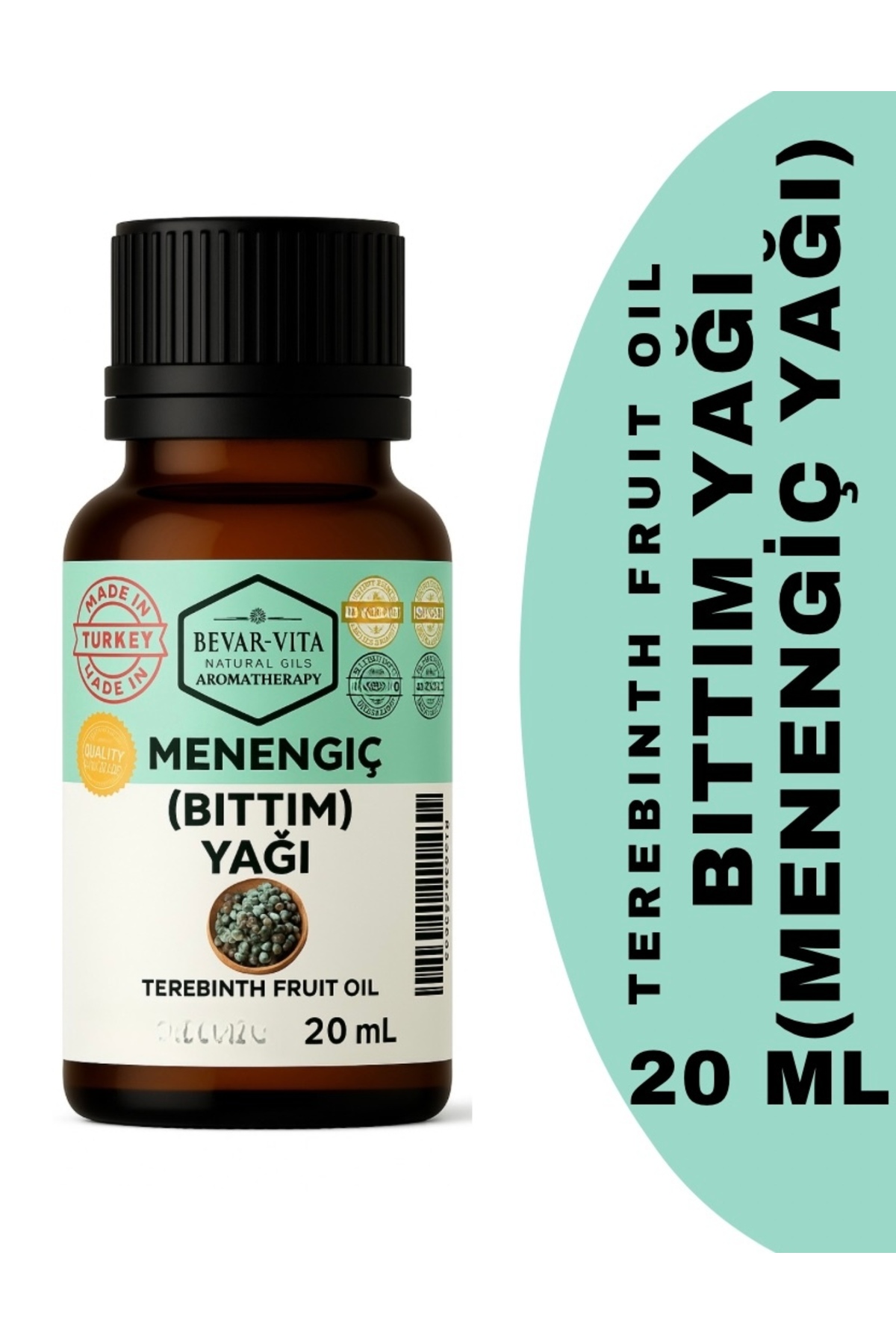 Menengiç Yağı – 20 ml – Saf ve Doğal – Kompakt Ambalaj - soğuk sıkım - bıttım yağı — BYR2611251703