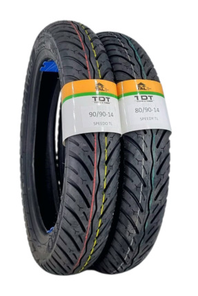 TDT TYRES HONDA DİO LASTİK TAKIMI 90/90-14 VE 80/90-14 TL (TUBELESS - DUBLEKS...