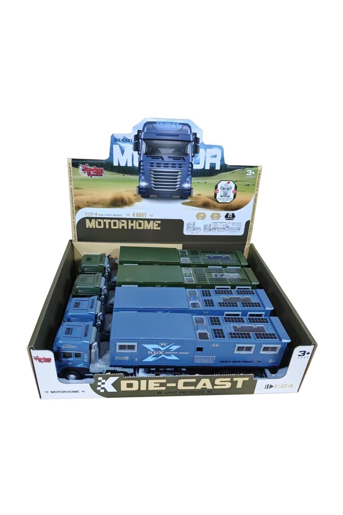 VARDEM OYUNCAK Klx800-24 Surt Die-Cast with Light and Sound (the