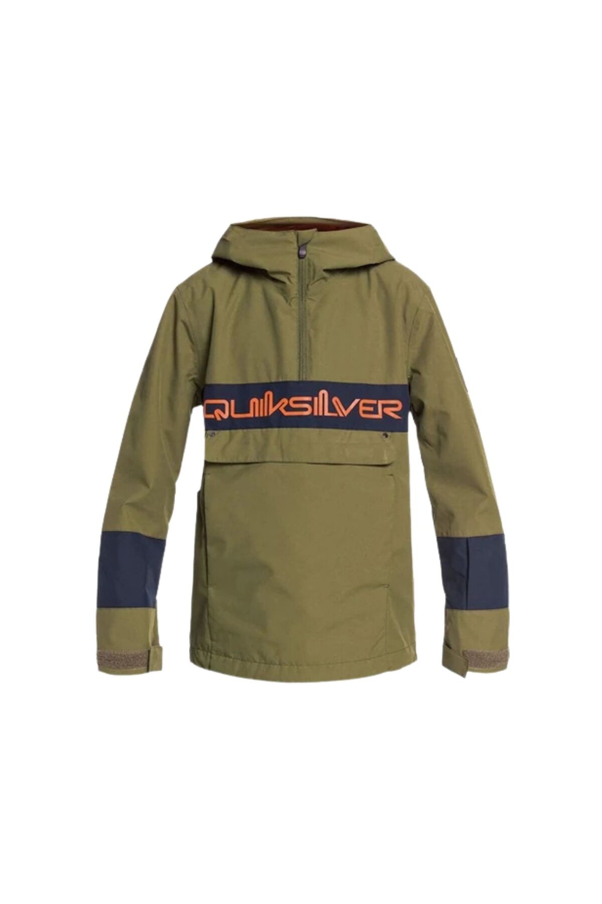 کوییک سیلور کاپشن اسنوبرد پسرانه سبز JK مدل Side Hit Block مخصوص جوانان، پسرانه