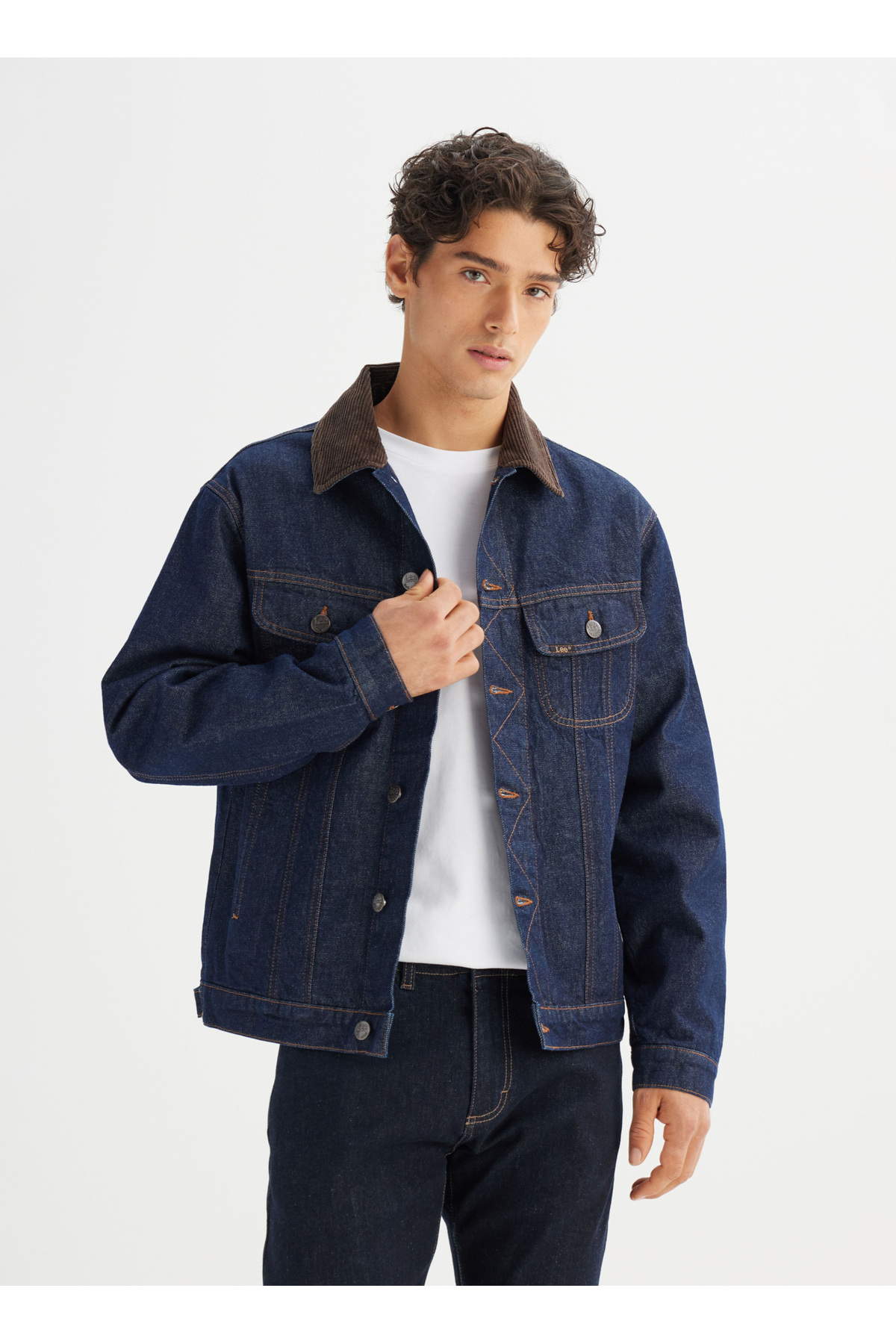 Lee Lacivert Erkek Denim Ceket L252001723 Lacivert Denim Ceket