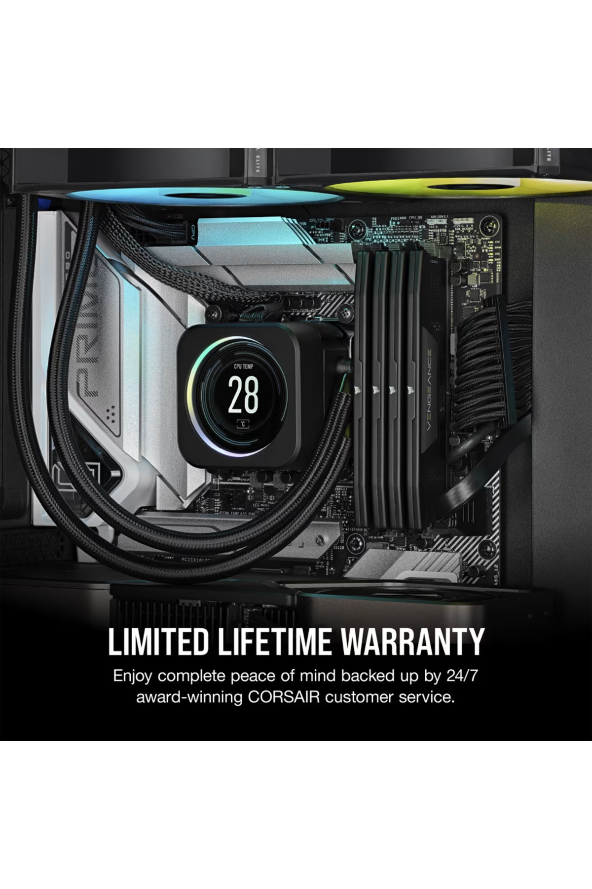 Corsair 32GB Vengeance 5600MHz CL40 DDR5 XMP/EXPO Single Kit Ram