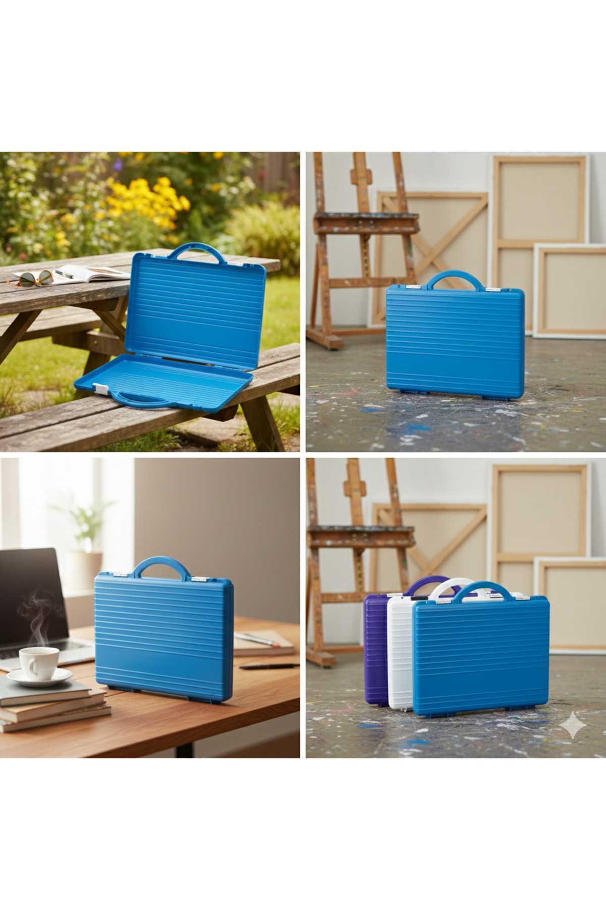 Ark  Proje Çizim Evrak Dosya Çantası Mavi