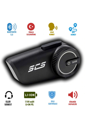 SCS S2XM BLUETOOTH VE INTERCOM