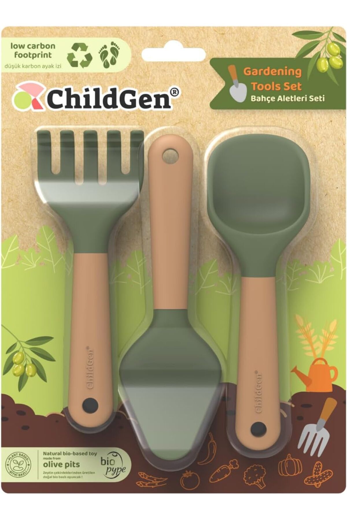 Yıldızan Bahçe Aletleri Seti (TIRMIK-KÜREK-MALA) 1190095