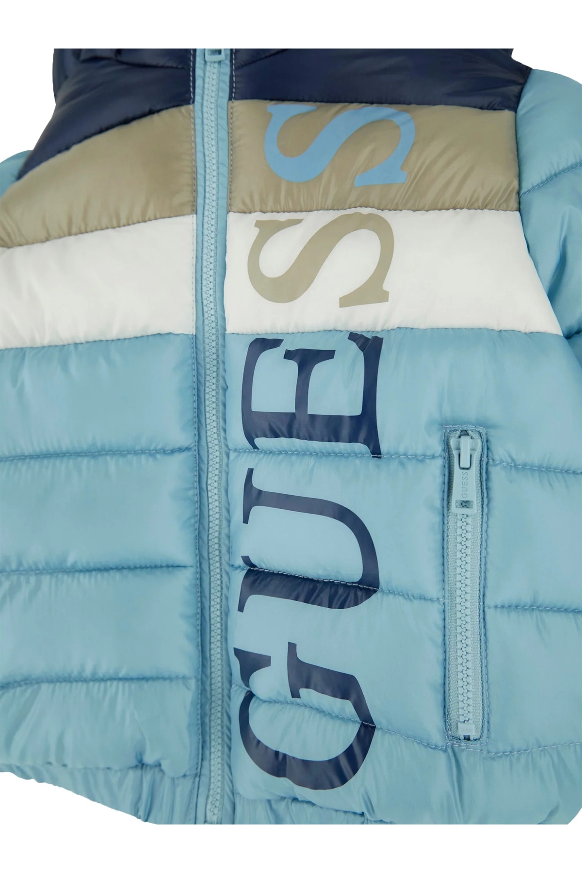 Guess HOODED PADDED LS PUF fotoğrafı 2 (önizleme)