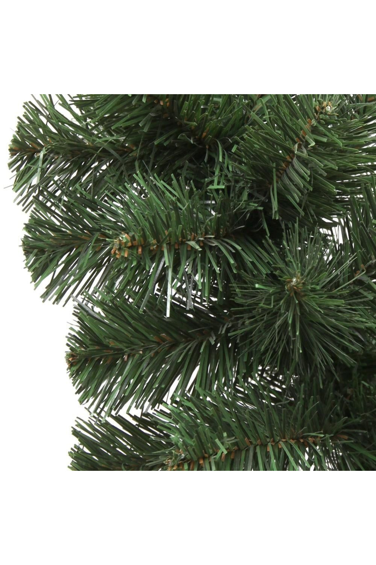 OEM Brad de Crăciun artificial 45 cm cu 35 de crengi și suport din plastic – Într-o cutie cu tematică de Crăciun