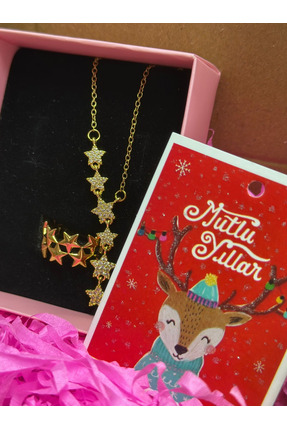 Be Fancy Yıldız Y Kolye/Yüzük Hediyelik Set