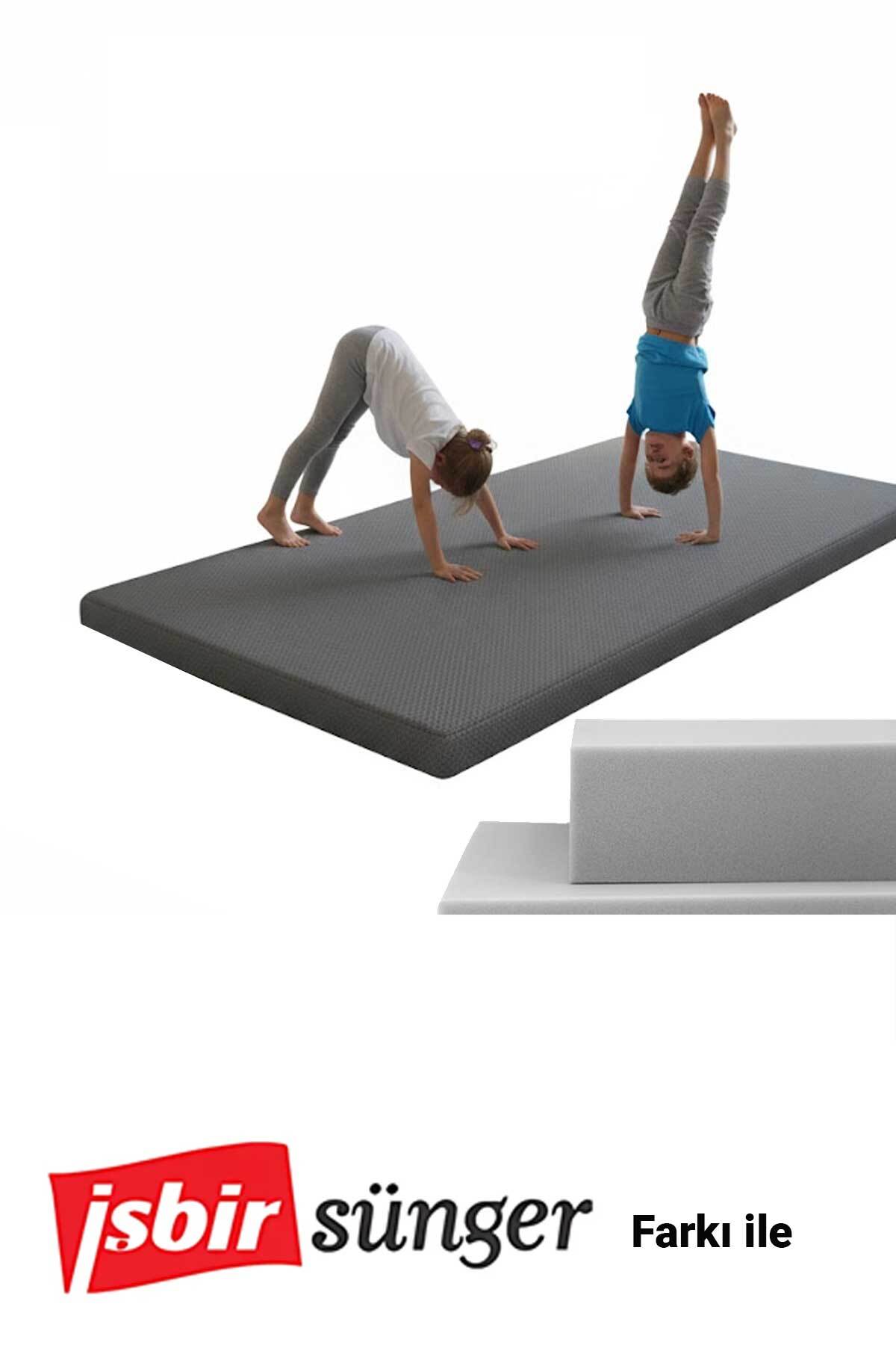 RevuBaby Çocuk Jimnastik Minderi 120x120x5 Cm 600 Denye Sıvı Geçirmez Kumaş Kaydırmmaz Yıkanabilir BÜYÜK BOY fotoğrafı 3 (önizleme)