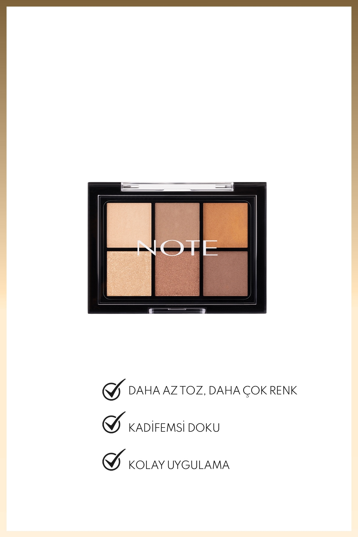 Eyeconic Eyeshadow Palette Mat ve Işıltılı Toz Göz Far Paleti - 03 Mars — رنگارنگ ESH EYECONIC PLT — تصویر 2 از 3