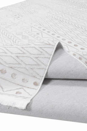 Ayduran Halı Classi Bambu Saten İpeksi Floşlu Kaymaz Taban Yıkanabilir Halı