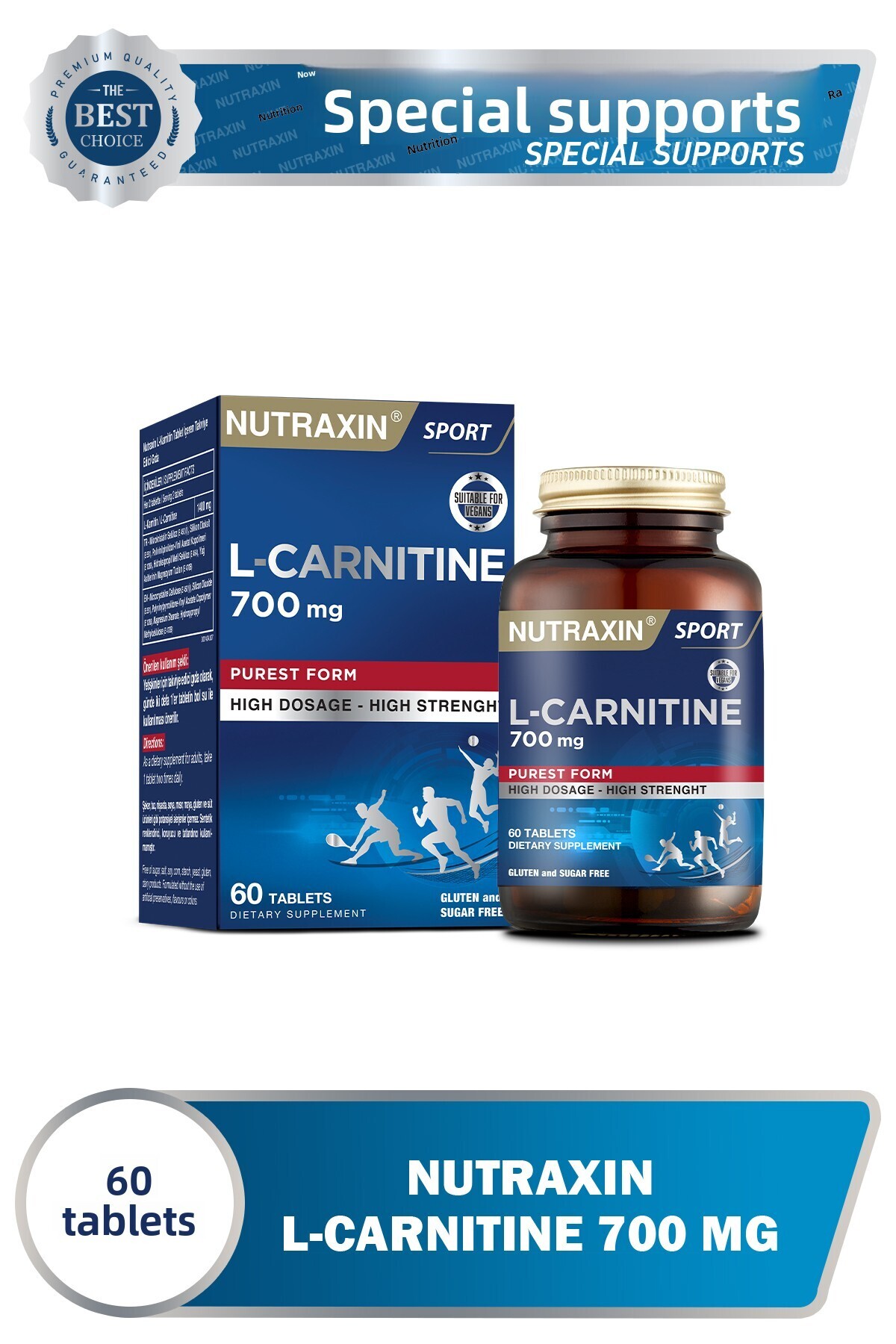 best l carnitine for females Nutraxin L-Carnitine 700 Mg 60 Tablets | 700 Mg L-Carnitine