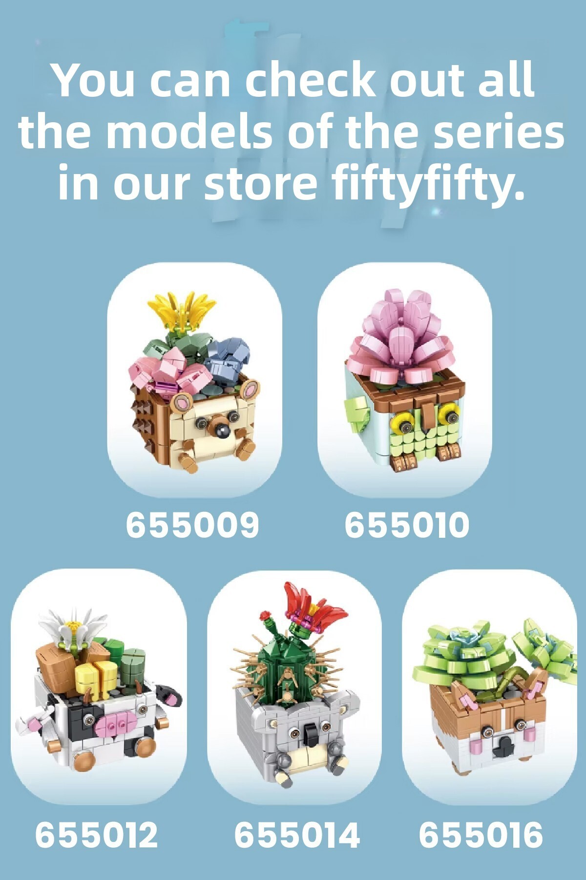 مجموعه گلدان‌های کوچک پانلوس، سری فیگور گاو، مجموعه ساختنی اسباب‌بازی ۳۴۱ قطعه‌ای – Ffp655012