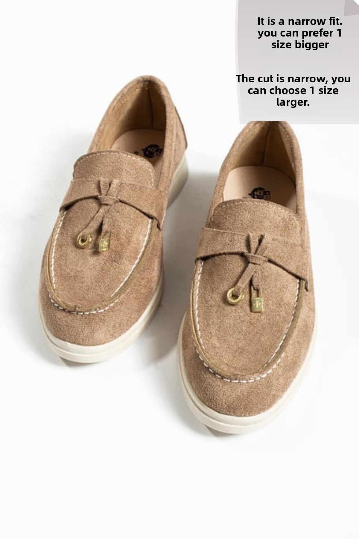 diclepolat Woller Mink Loafer velúr női cipők