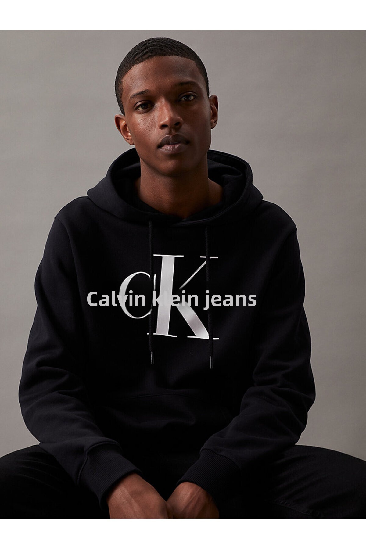 Calvin Klein Core Monologo Męska bluza z kapturem