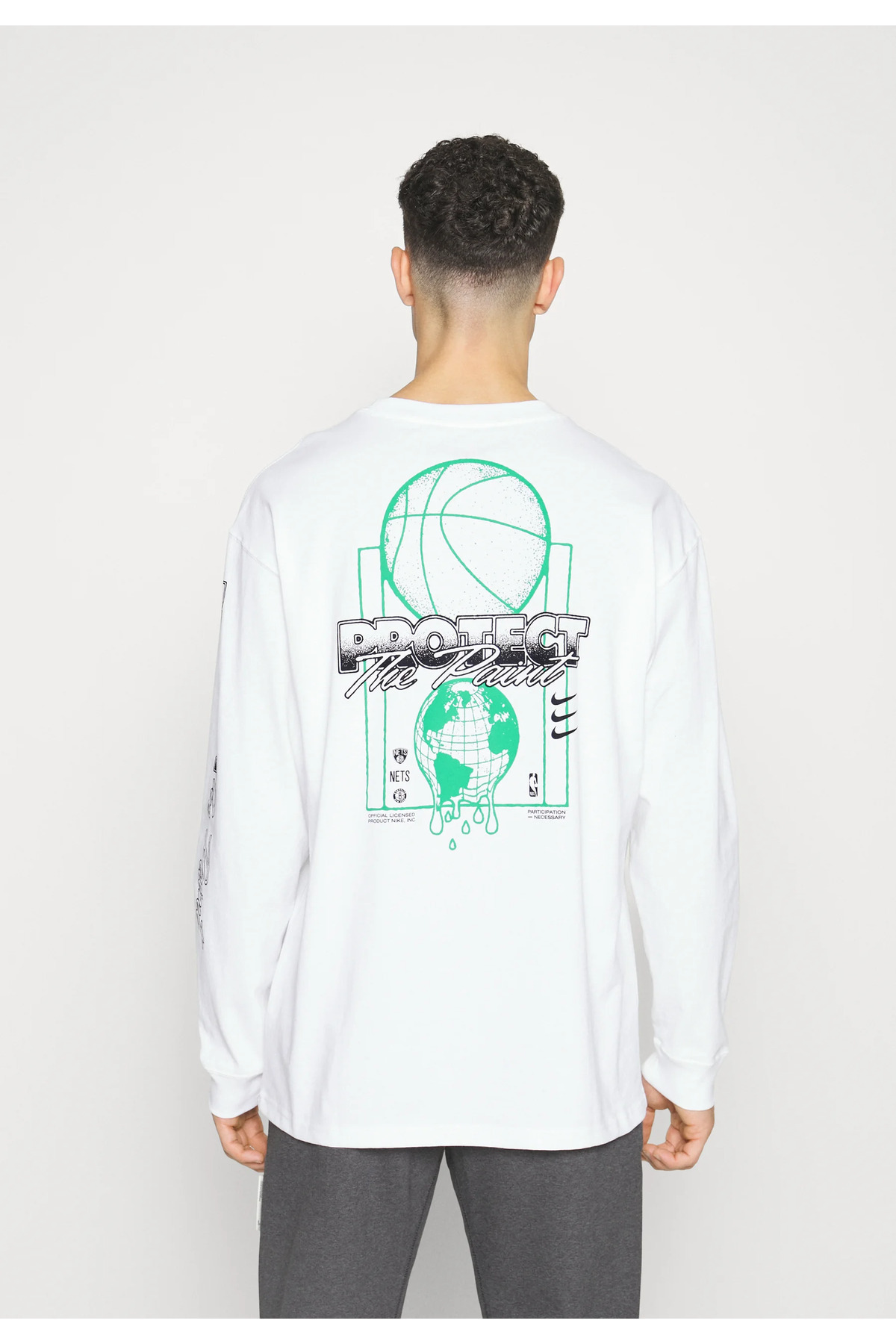 تی‌شرت مردانه سفید NBA M CTS M2Z MAX90 نایکی سویشرت اسپرت Nike