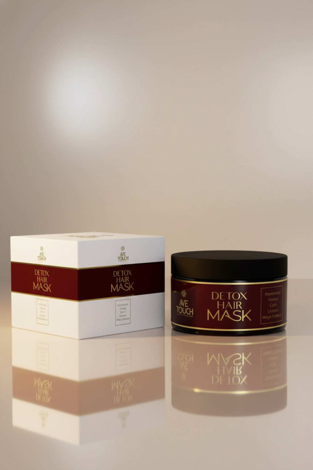 Detox Hair Maske & Caviar Detox Care Ekstrat & Collagen & Hyaluronik Asit Ekstrat Saç Bakım Seti — 07 — تصویر 7 از 7