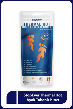 StopEver Thermal Hot Ayak Tabanlı Isıtıcı