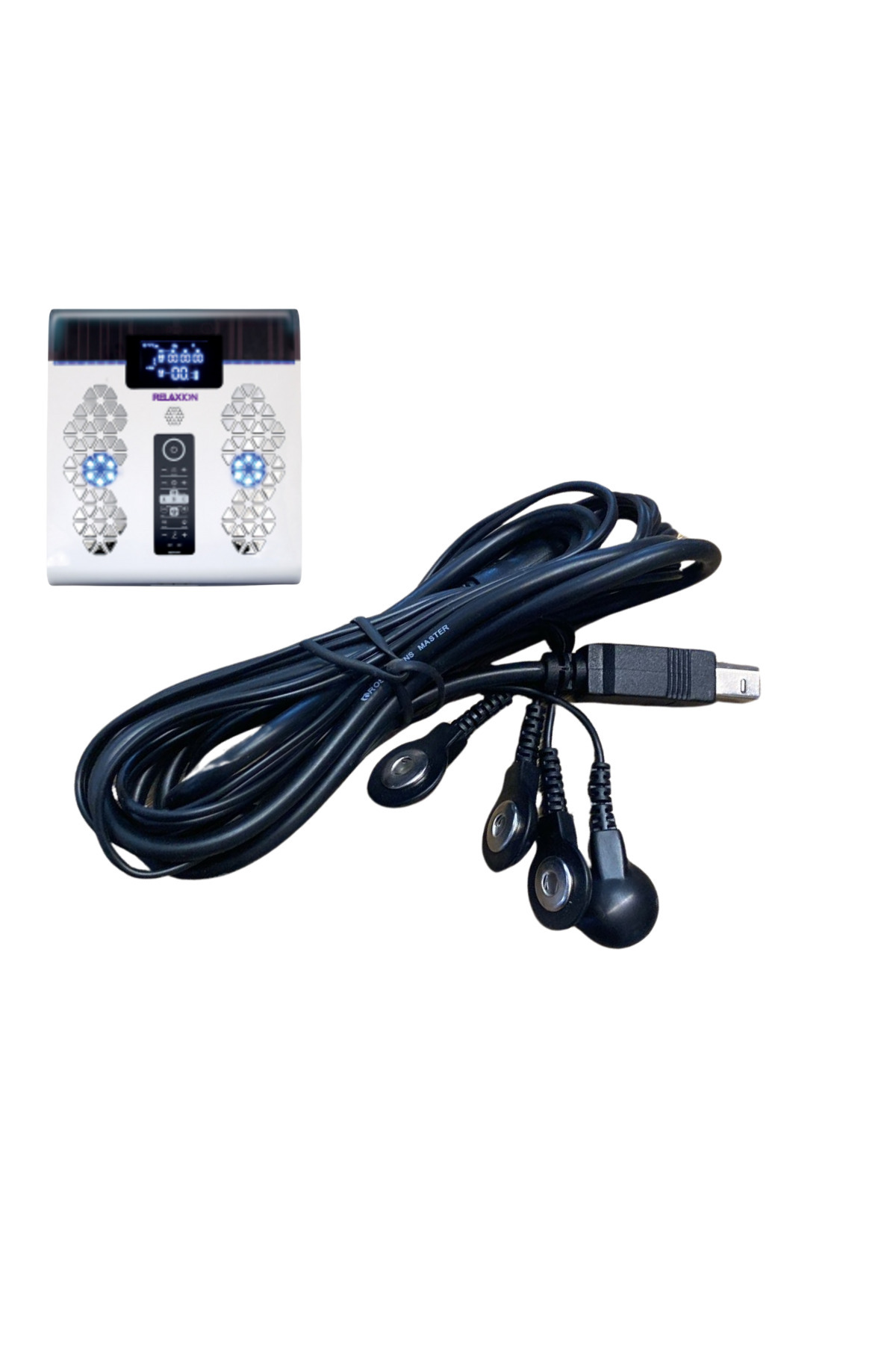 ROSİO Tens Cihaz Kablosu Çıt Çıtlı 4 Uçlu KARE girişli