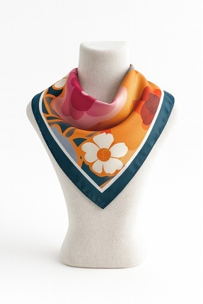 Vanelia Çiçek Bahçesi Fular Bandana