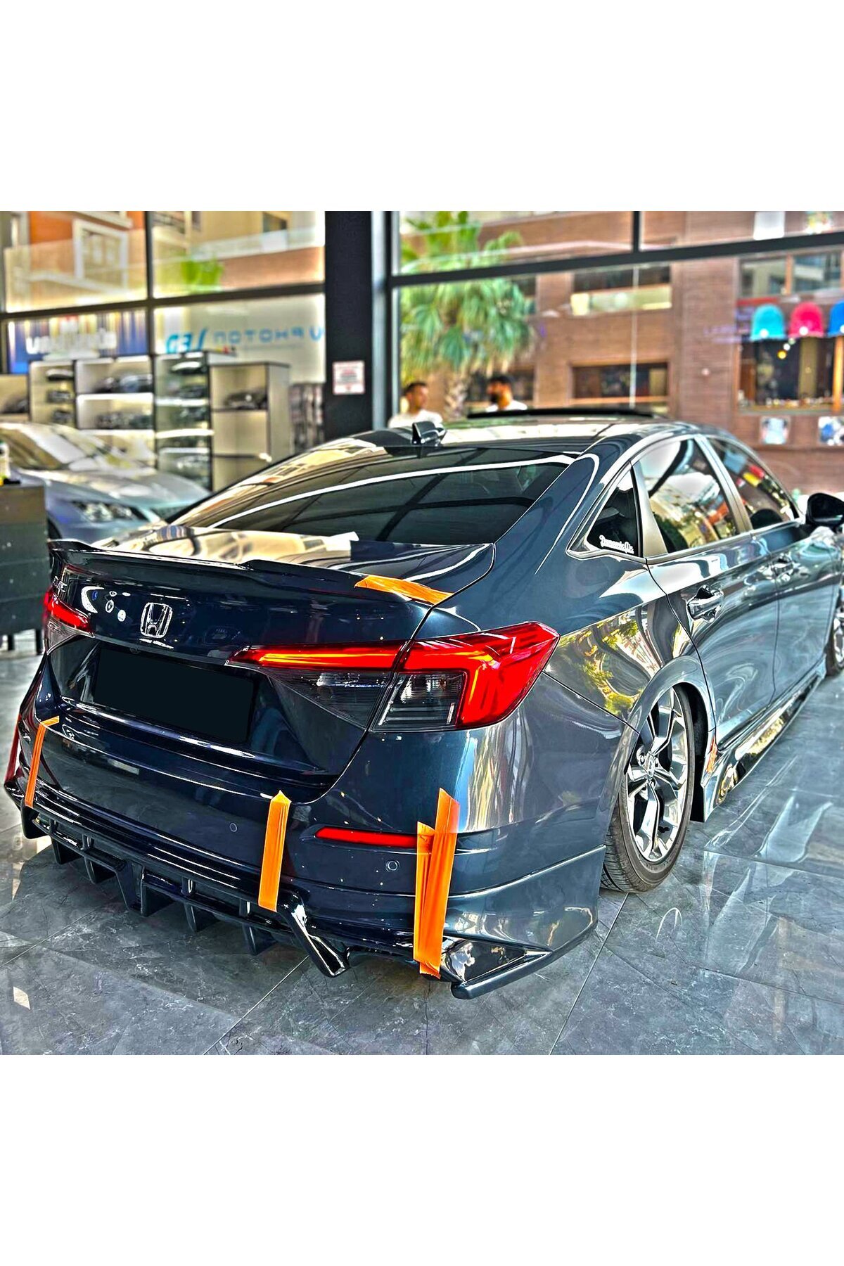 Honda Civic Fe 2022 uyumlu Yeni Model plastik Arka Ek