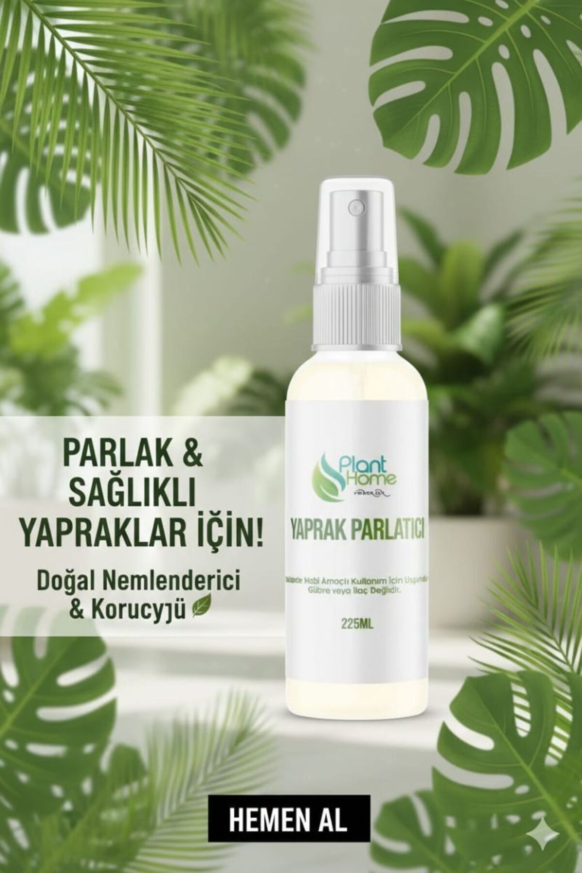 Genel Markalar Yaprak Parlatıcı Böcek ve Sinek Önleyici Organik Sprey Solüsyon